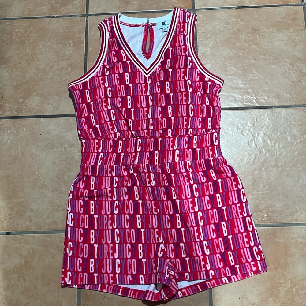 Brand new juicy couture towel material romper size medium